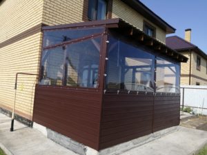 Мягкие окна на дровник в Мурманске Мягкие окна на дровник в Мурманске